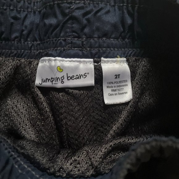 Jumping Beans Toddler Boys 2T Dark Gray Pull On Mesh Lined Casual Athletic Pants - Picture 2 of 5